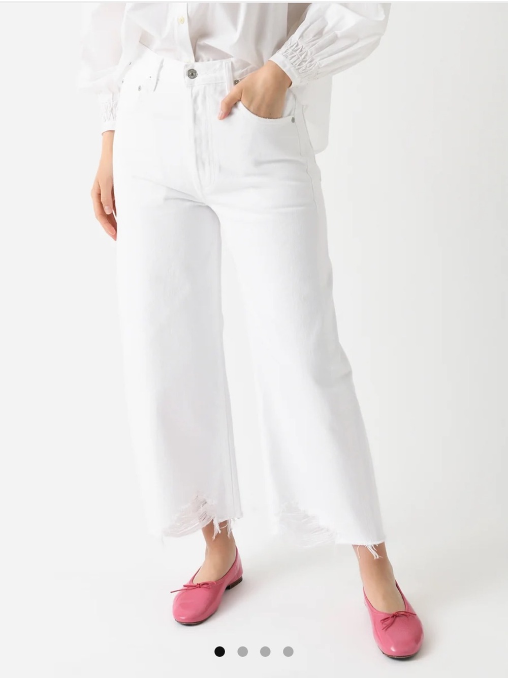 NWT CITIZENS OF HUMANITY
Women's Ayla Raw Hem Crop Jean 26